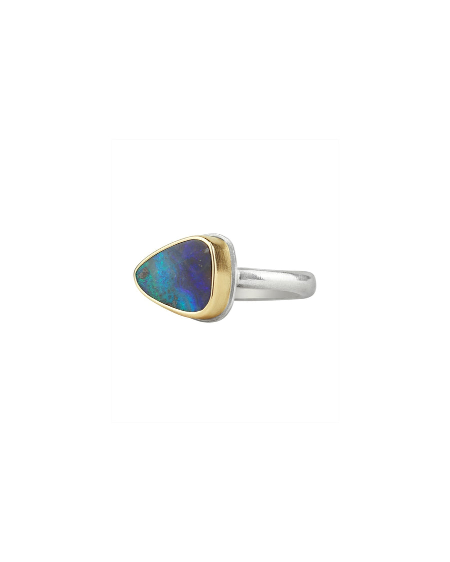Freeform Ethiopian Opal Ring | With Engraving – North Faun